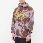 MARKET Men's Arc Herbal Tie Dye Hoody in Purple/Grey/White Tie Dye