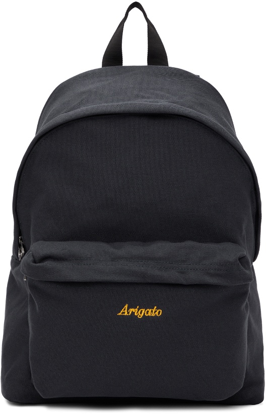 Photo: Axel Arigato Navy Script Logo Backpack