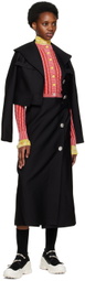 MINJUKIM Black Bojagi Jacket