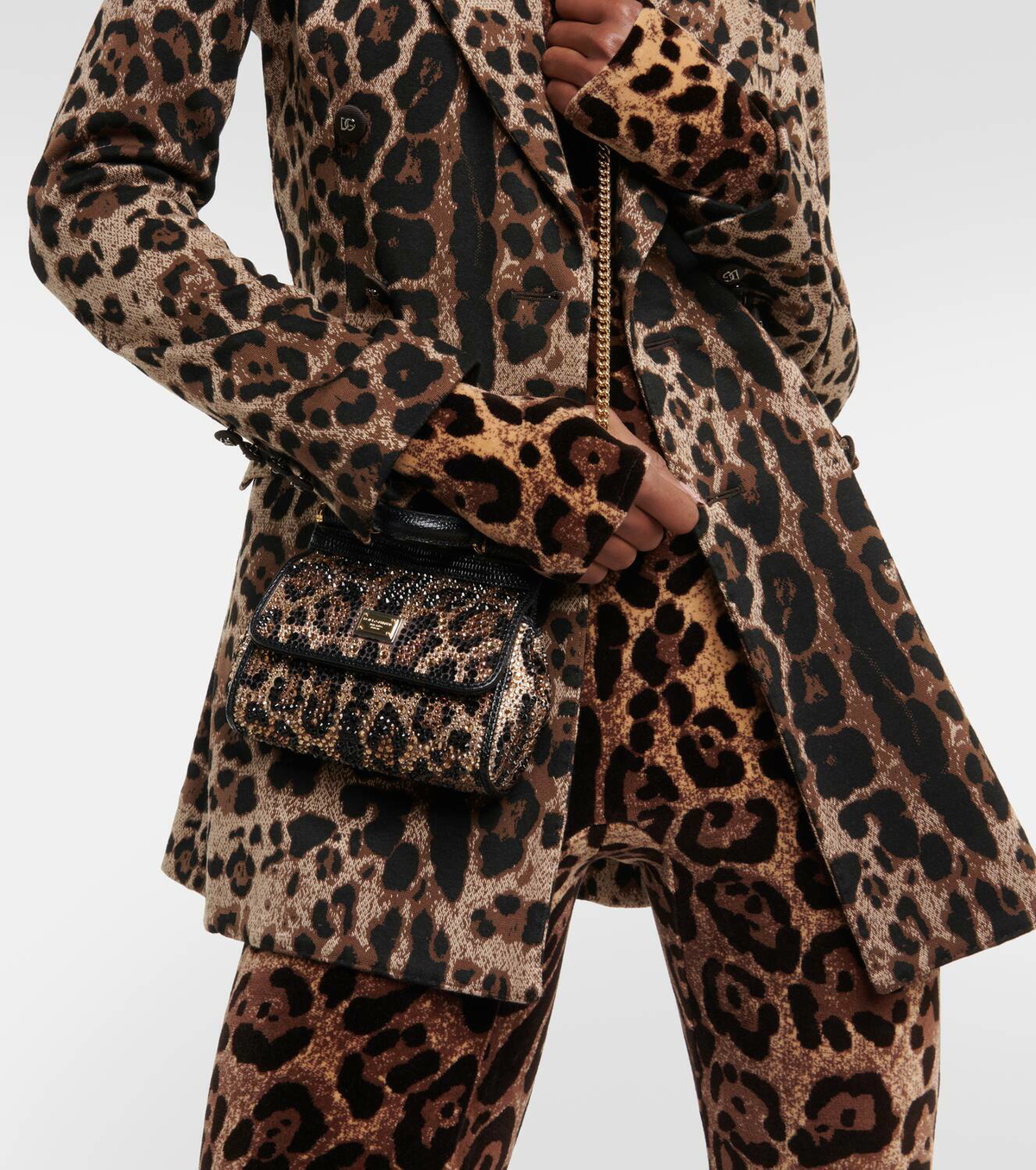 Dolce&Gabbana Sicily Medium embellished shoulder bag