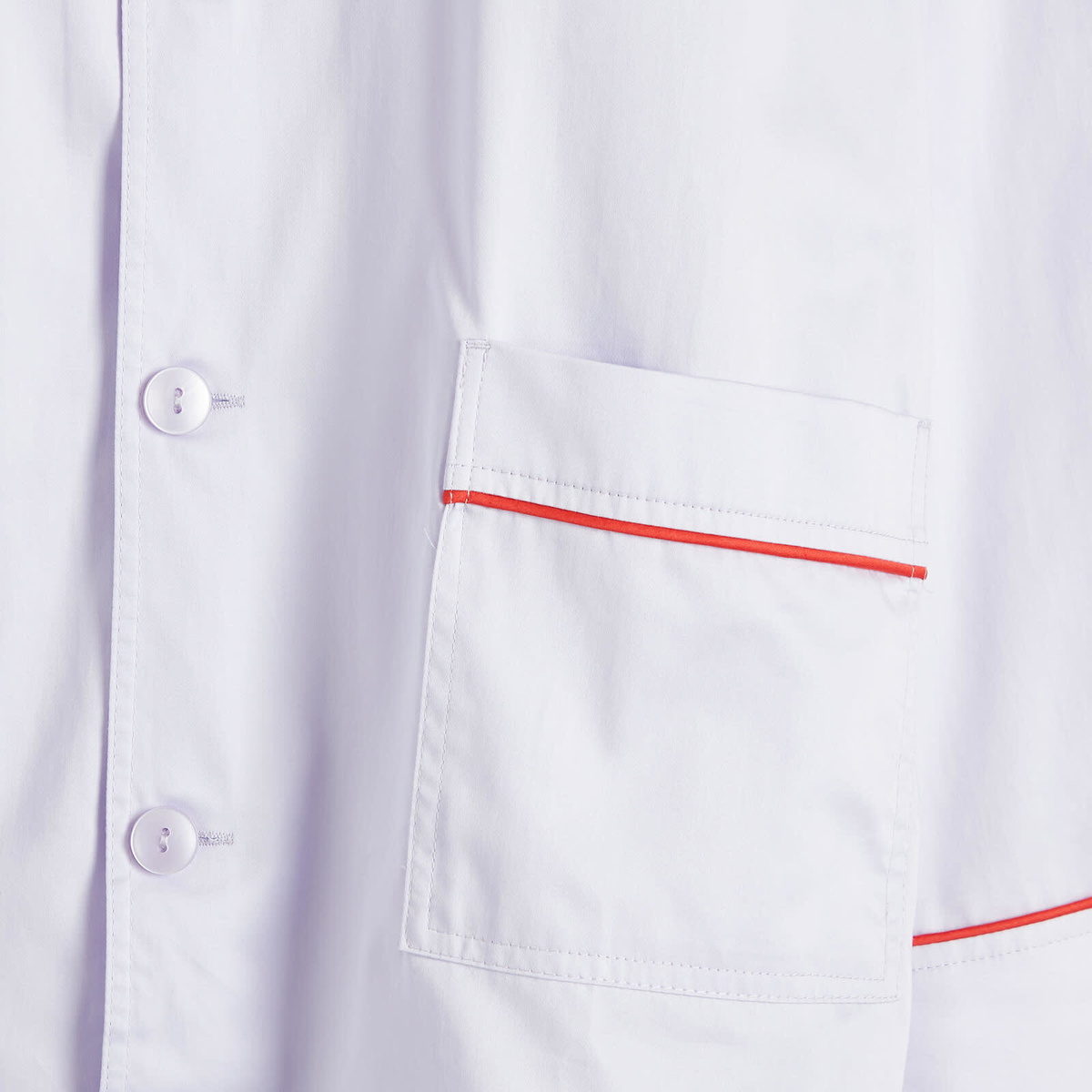 HAY Outline Long Pyjama Shirt in Lavender
