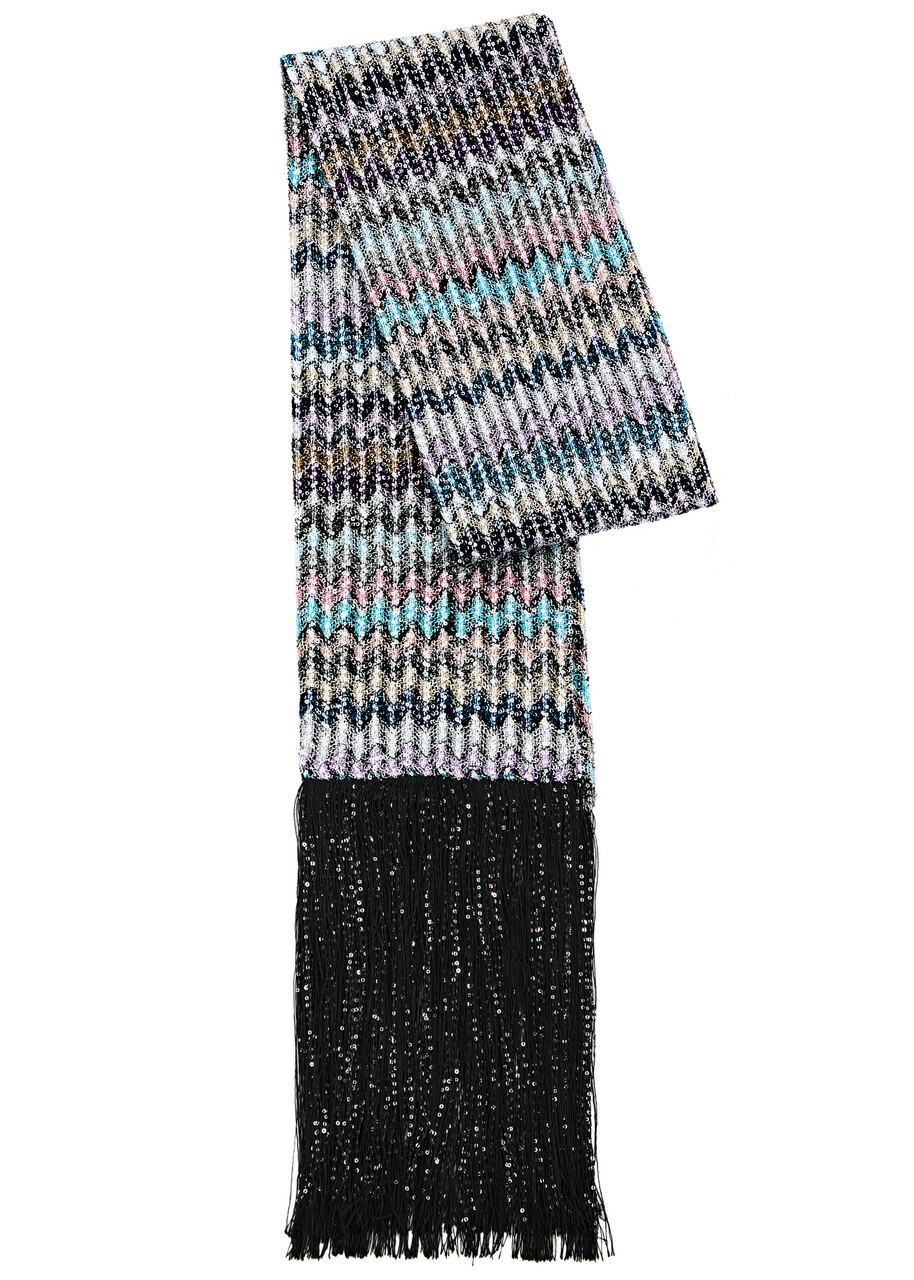 EASY AS PIE　STAR knit scarf　ニットマフラー　星柄 EASY AS PIE STAR knit scarf ニットマフラー 星柄 EASY AS PIE