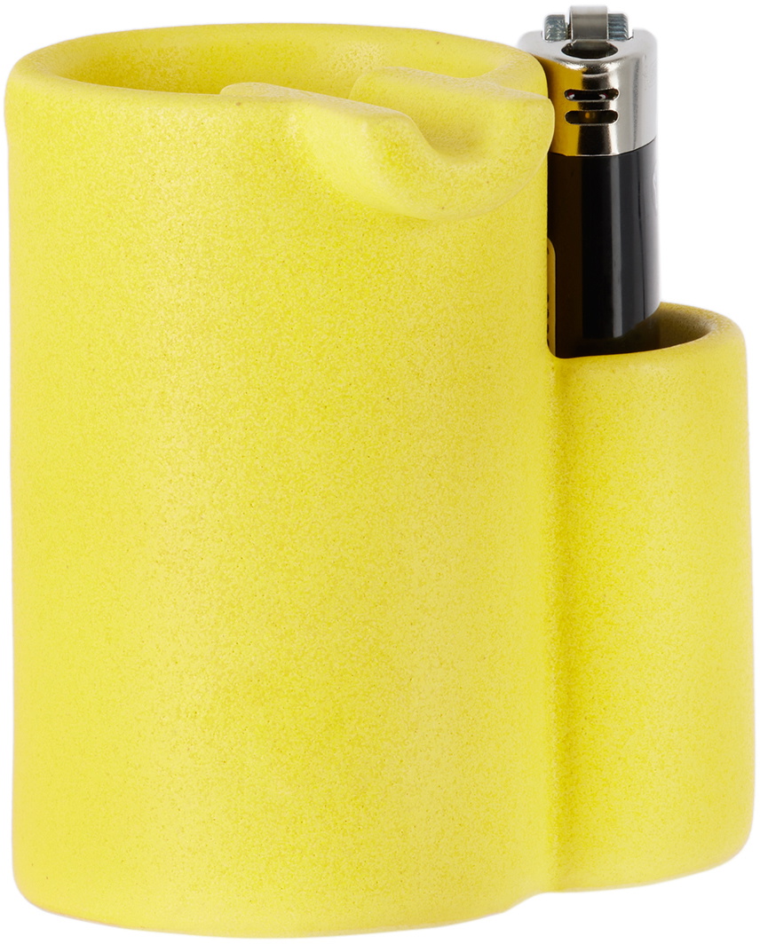 Houseplant Yellow Sidecar Ashtray