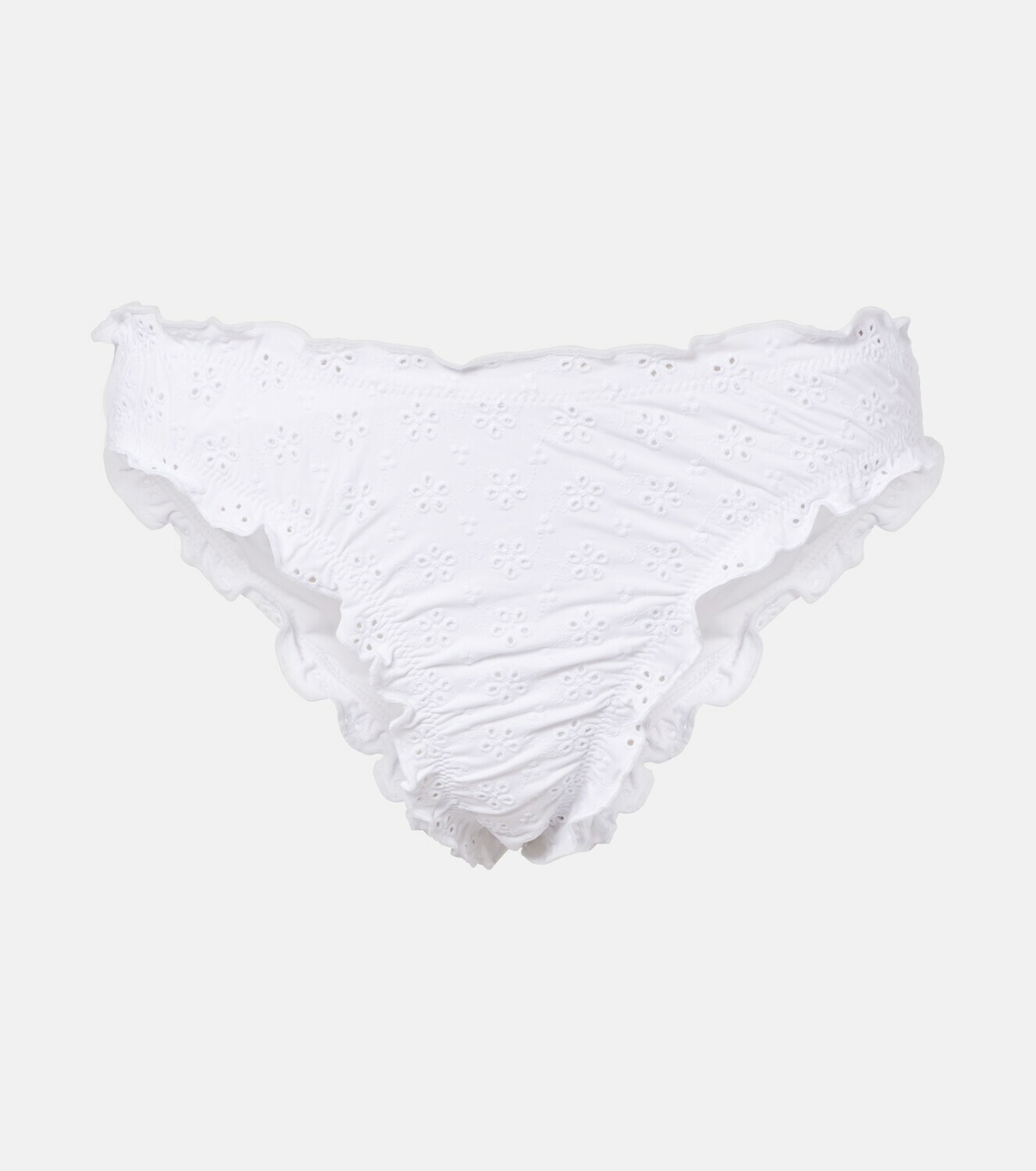 Polo Ralph Lauren Broderie anglaise ruffled bikini bottoms