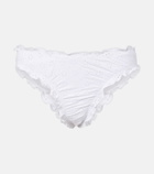 Polo Ralph Lauren Broderie anglaise ruffled bikini bottoms