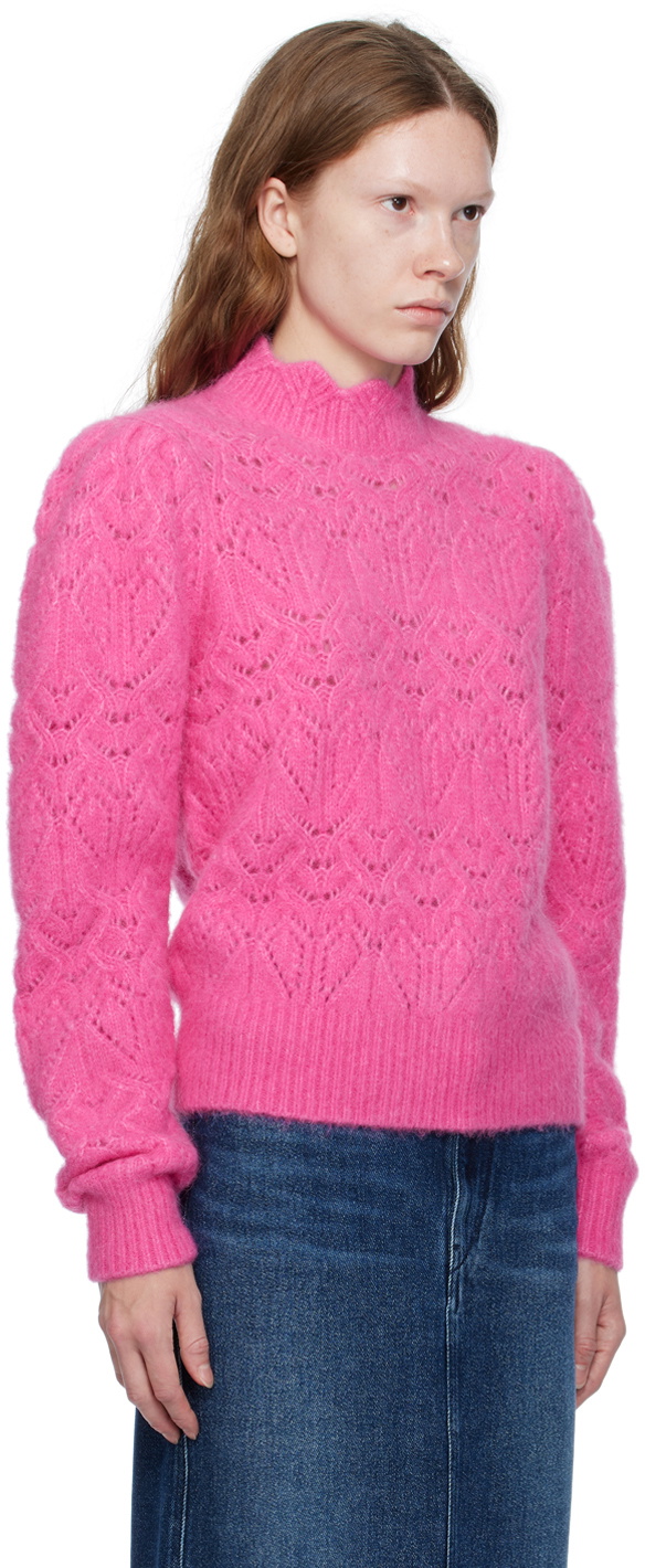 Isabel Marant Etoile Pink Galini Sweater