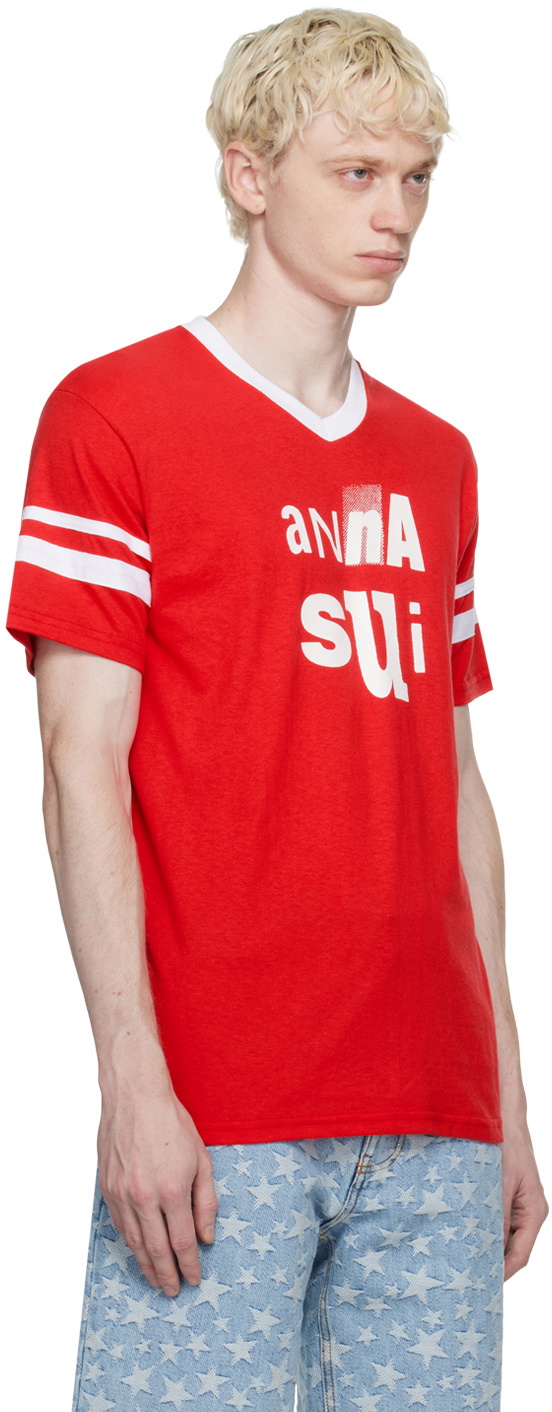 Anna Sui SSENSE Exclusive Red T-Shirt