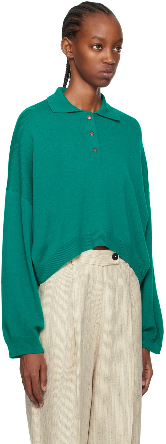 Cordera Green Buttoned Polo