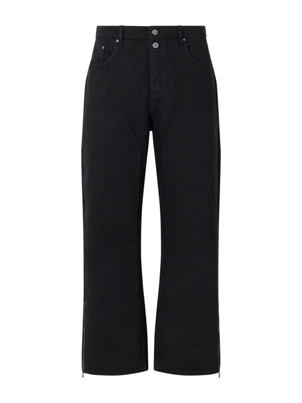 Photo: A Kind Of Guise - Carpintero Flared Double-Knee Jeans - Black