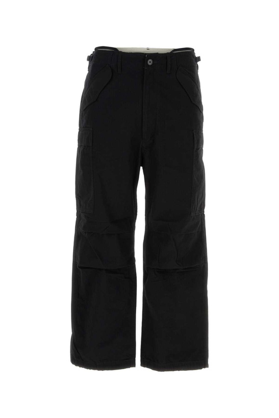 Photo: Nanamica Black Cotton Blend Cargo Pant