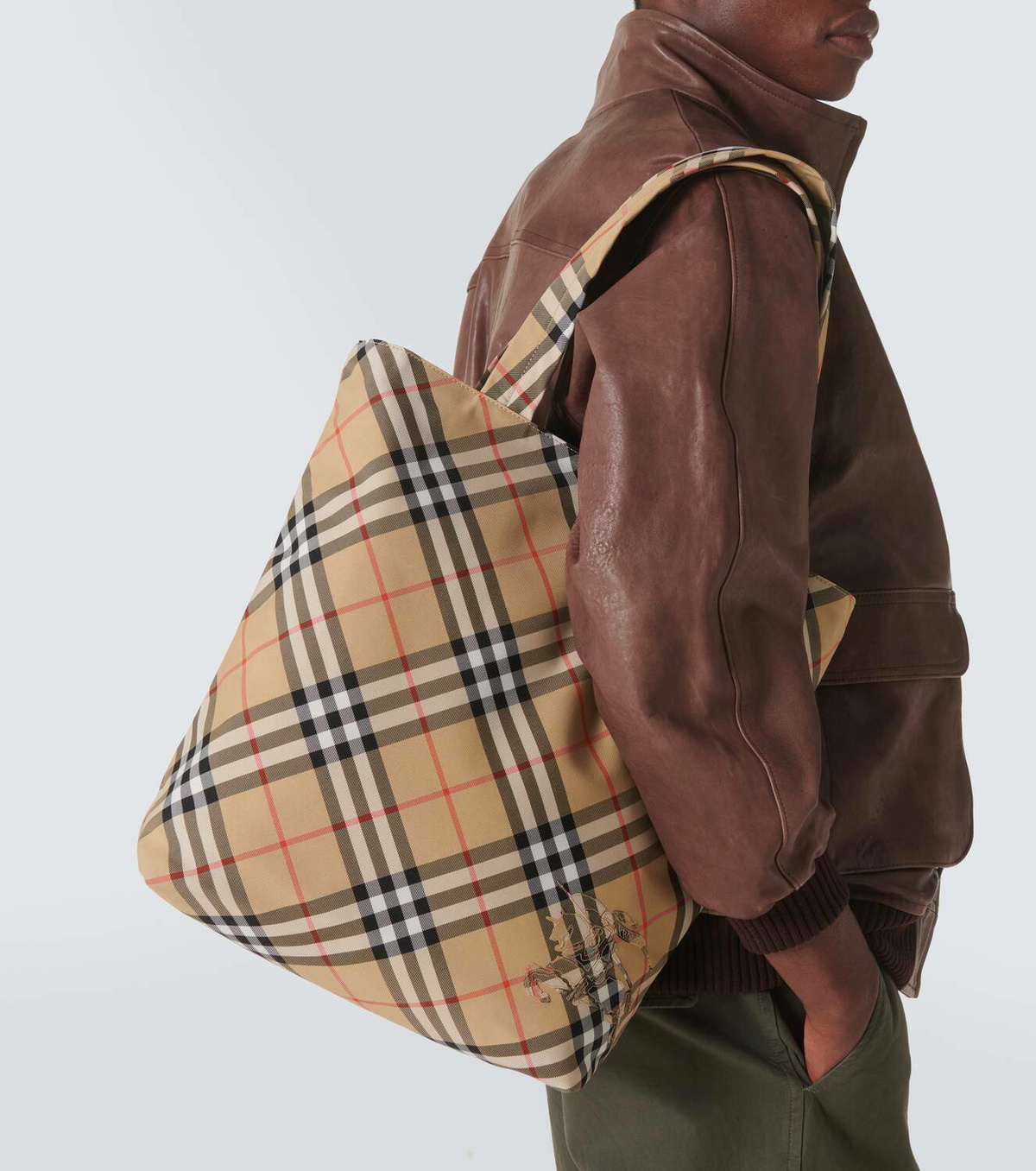 Burberry Burberry Check EKD tote bag Burberry