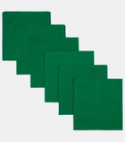 Lisa Corti Set of 6 cotton napkins