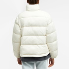 Napapijri Women's Box Logo Puffer Jacket in White Whisper