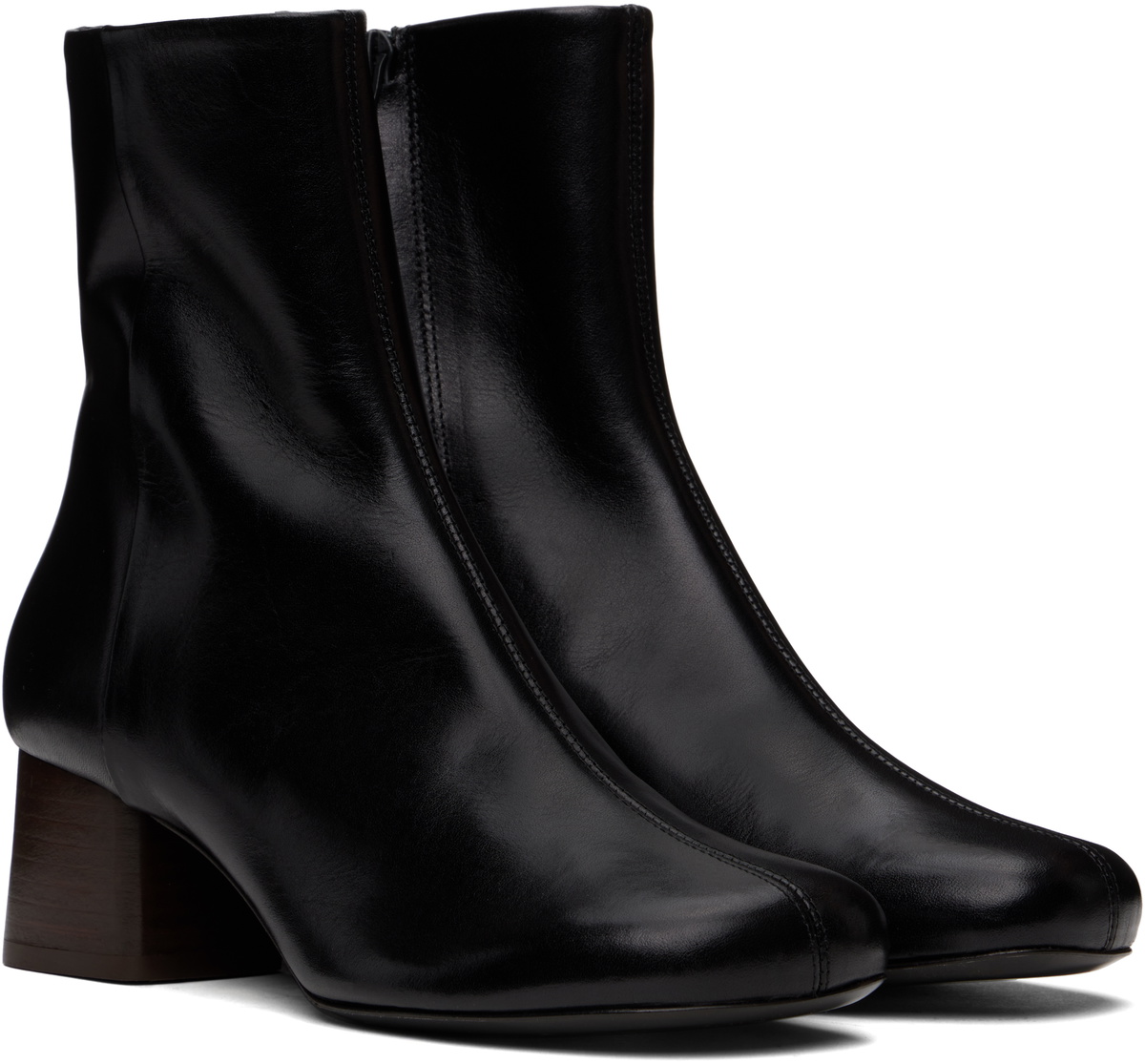 LEMAIRE Black Anatomic 55 Boots