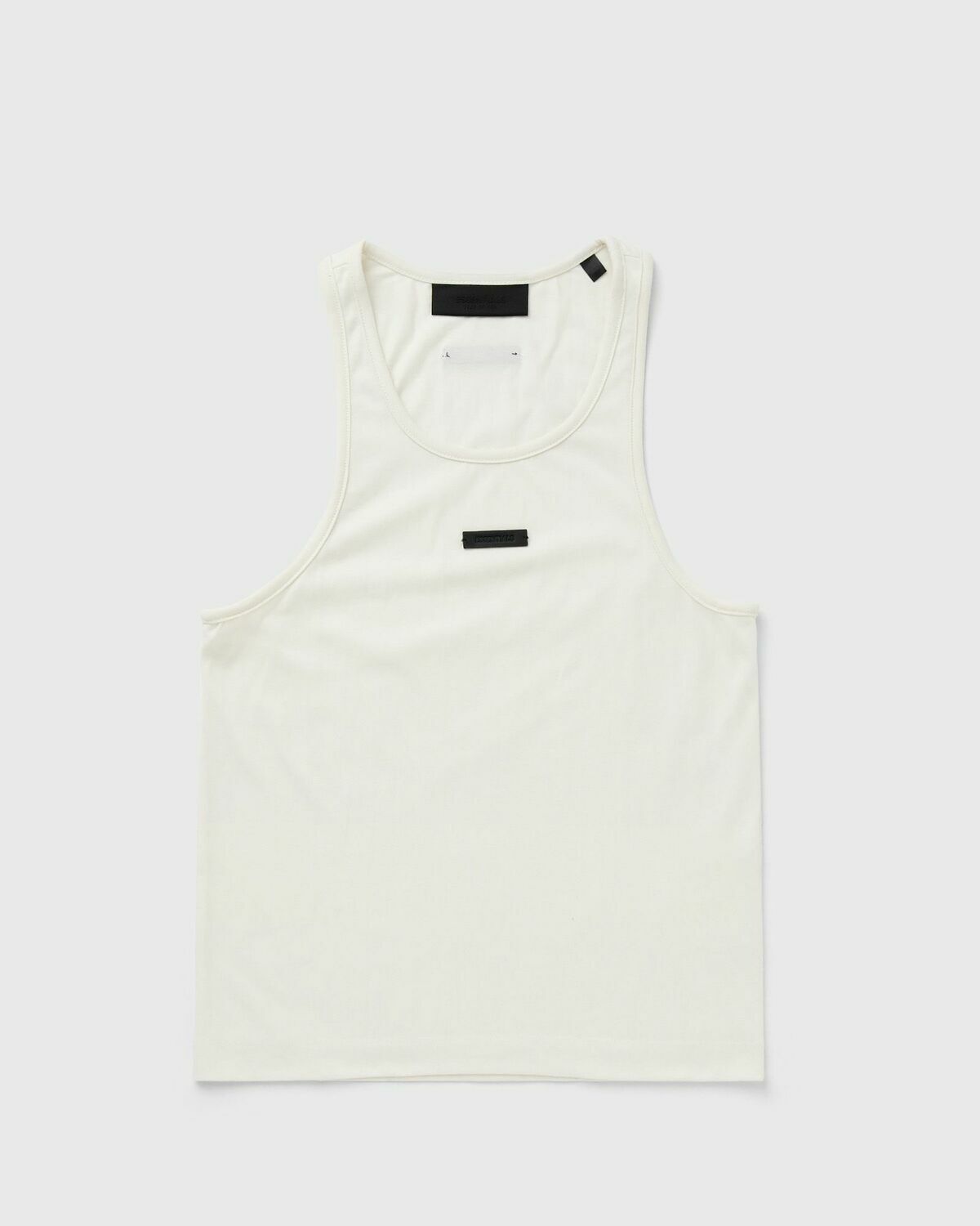 Fear Of God Essentials Tri Blend Tank Top Beige Tops & Tanks