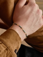 Foundrae - 18-Karat Gold Malachite Chain Bracelet - Gold