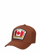 DSQUARED2 - Flag Patch Cotton Canvas Baseball Hat