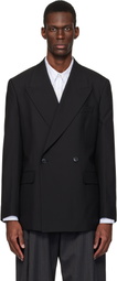 mfpen Black Double Breasted Blazer