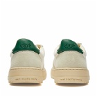 East Pacific Trade Men's Dive Court Sneakers in Off White/Tofu/Green