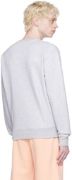 Maison Kitsuné Gray Hotel Olympia Edition Crest Sweatshirt