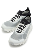 ON Cloud 6 Versa Panelled Mesh-knit Sneakers Black And White
