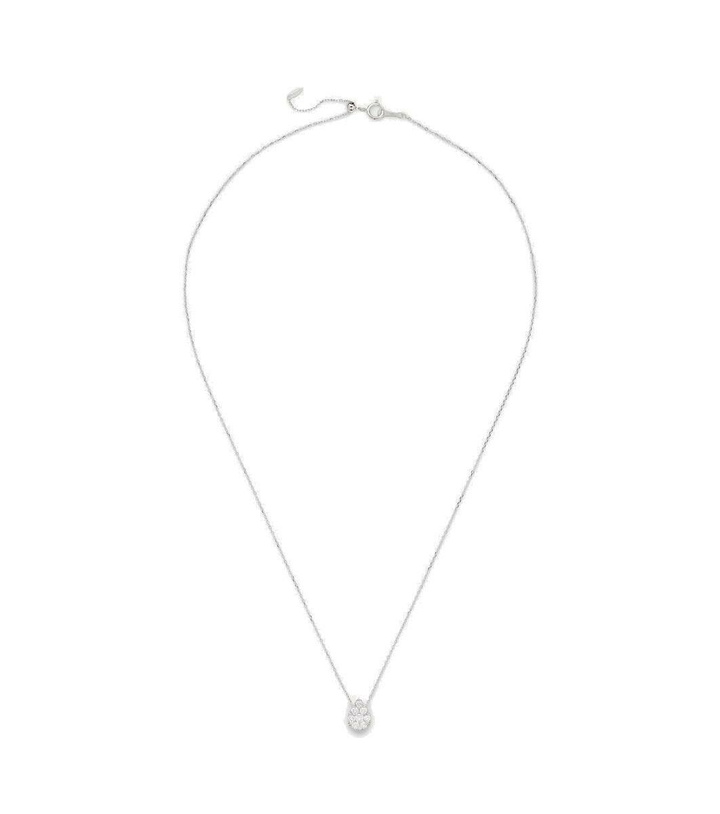 Photo: Persée Floating 18kt white gold necklace with diamonds