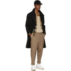 AMI Alexandre Mattiussi Tan Oversized Chino Trousers