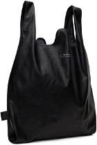 N.Hoolywood Black Faux-Leather Tote