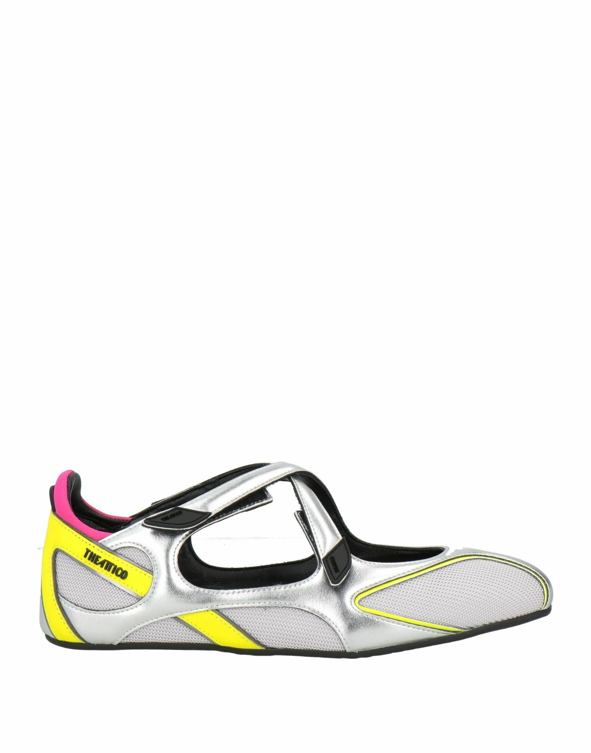 The Attico Womens Ballet flats in Silver