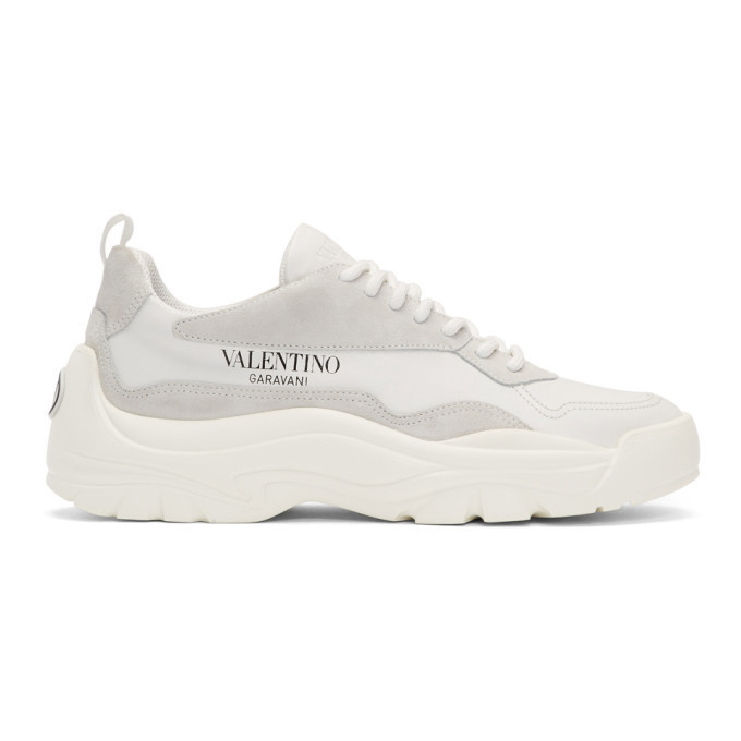 Photo: Valentino White Valentino Garavani Bansi Runner Sneakers