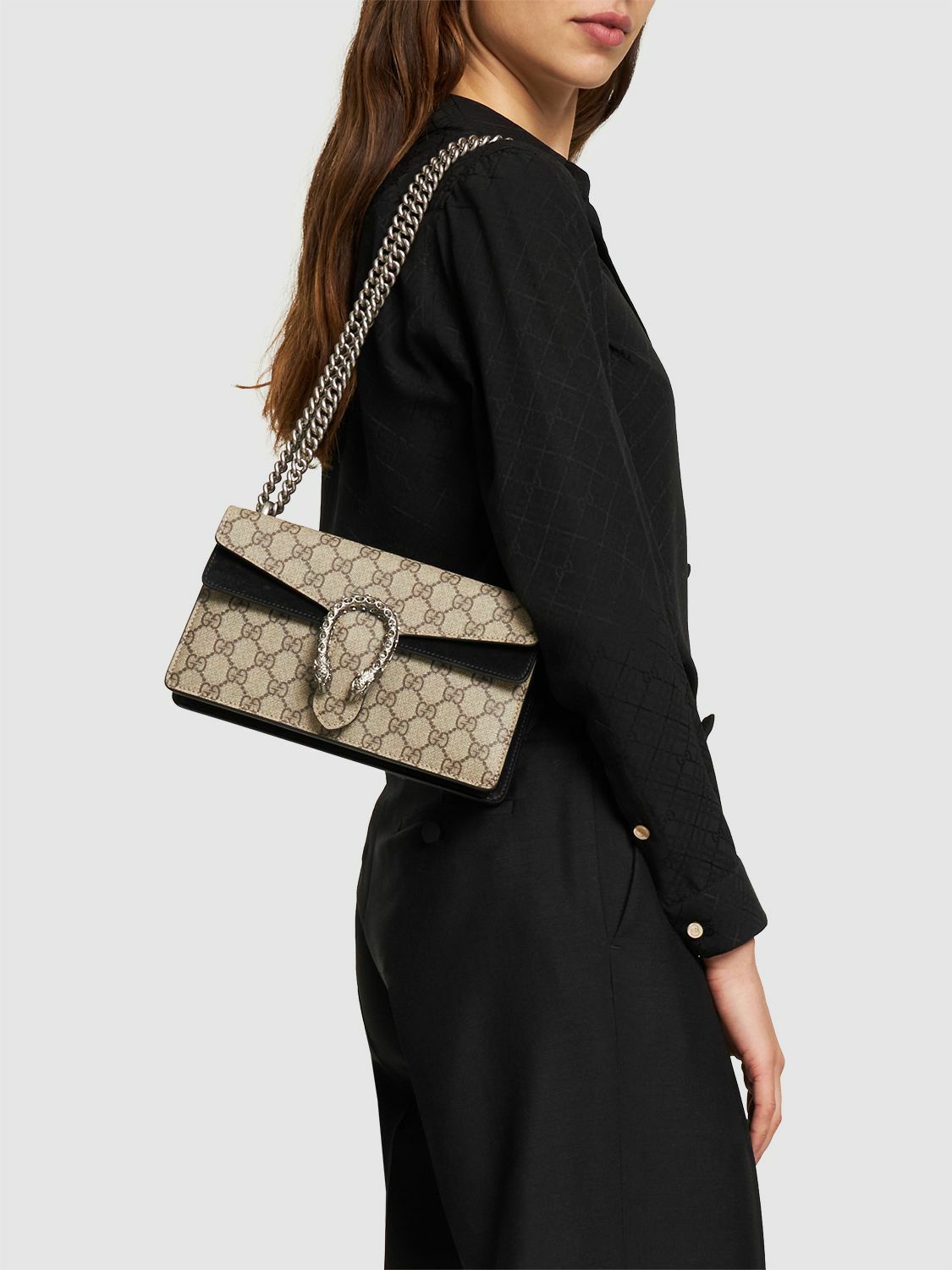 GUCCI - Dionysus Gg Supreme Shoulder Bag Gucci