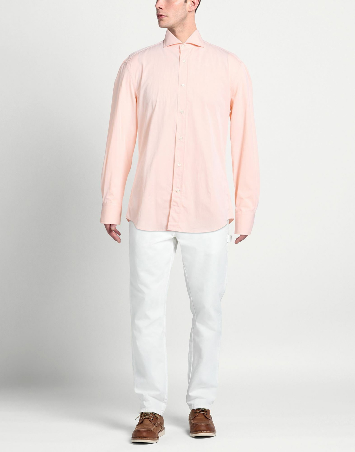 Brunello Cucinelli Mens Shirt Apricot