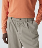 Brunello Cucinelli Cotton gabardine Bermuda shorts