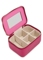 Marc Jacobs The Jewel Grained Leather Jewellery box - Pink - One Size