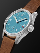 Oris - Big Crown Hand-Wound 38mm Stainless Steel and Leather Watch Ref. No. 01 473 7786 4065