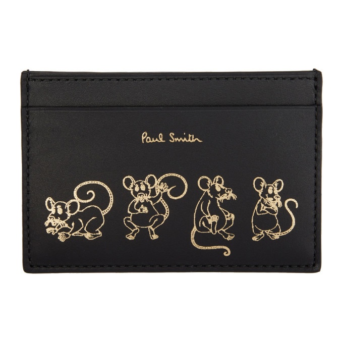 Photo: Paul Smith Black Year of the Rat Card Holder