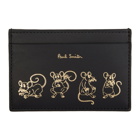 Paul Smith Black Year of the Rat Card Holder