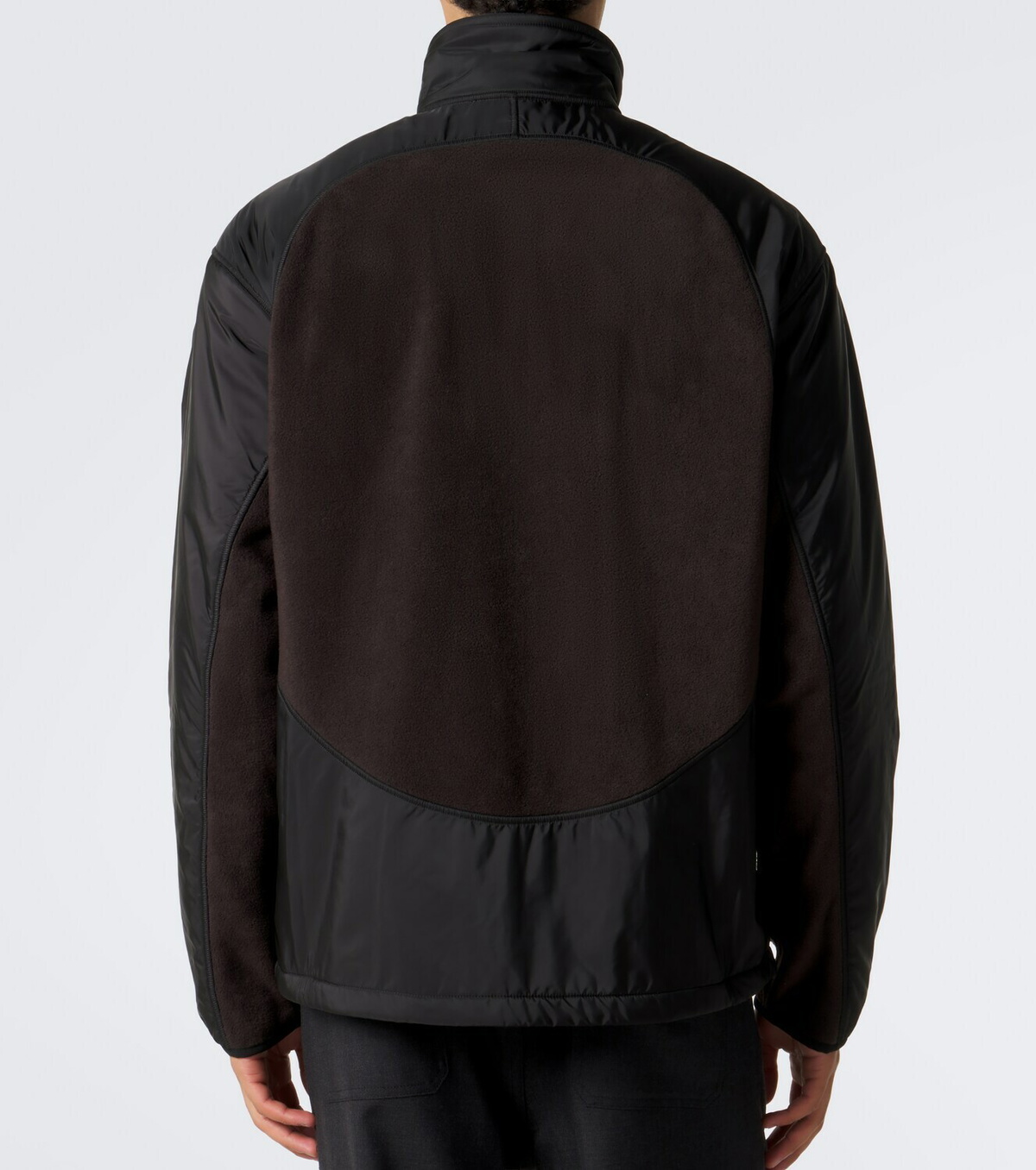 Prada Re-Nylon and fleece track jacket