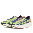 Adidas Running Men's Adidas Adizero Aruku Sneaker in Blue/Black/Solar Slime