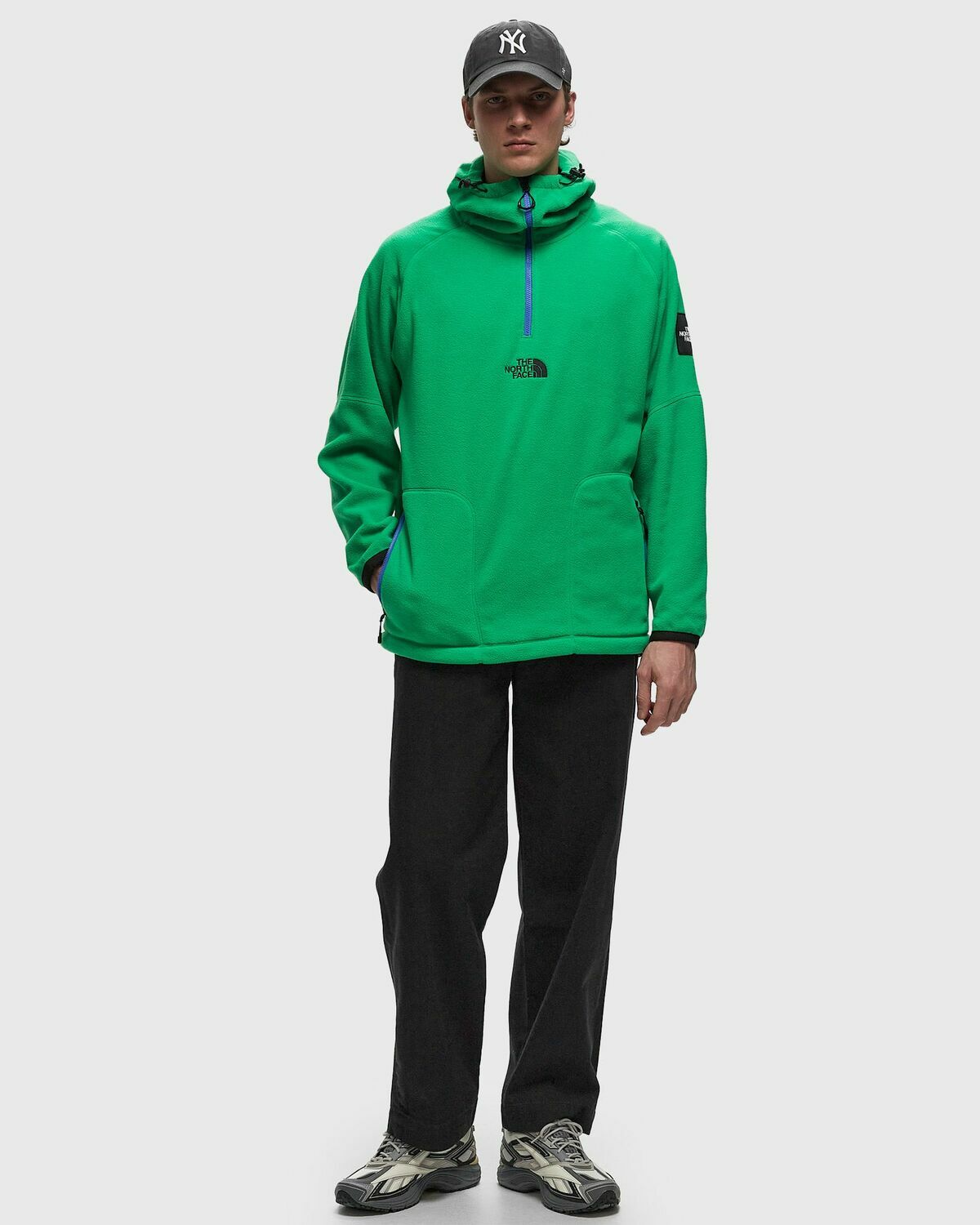 The North Face X Yinka Ilori Fleece Anorak Jacket Green Fleece