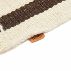 ferm LIVING Calm Kelim Mat - 50x70cm in Off-White/Coffee 