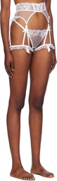 Agent Provocateur White Rosia Thong