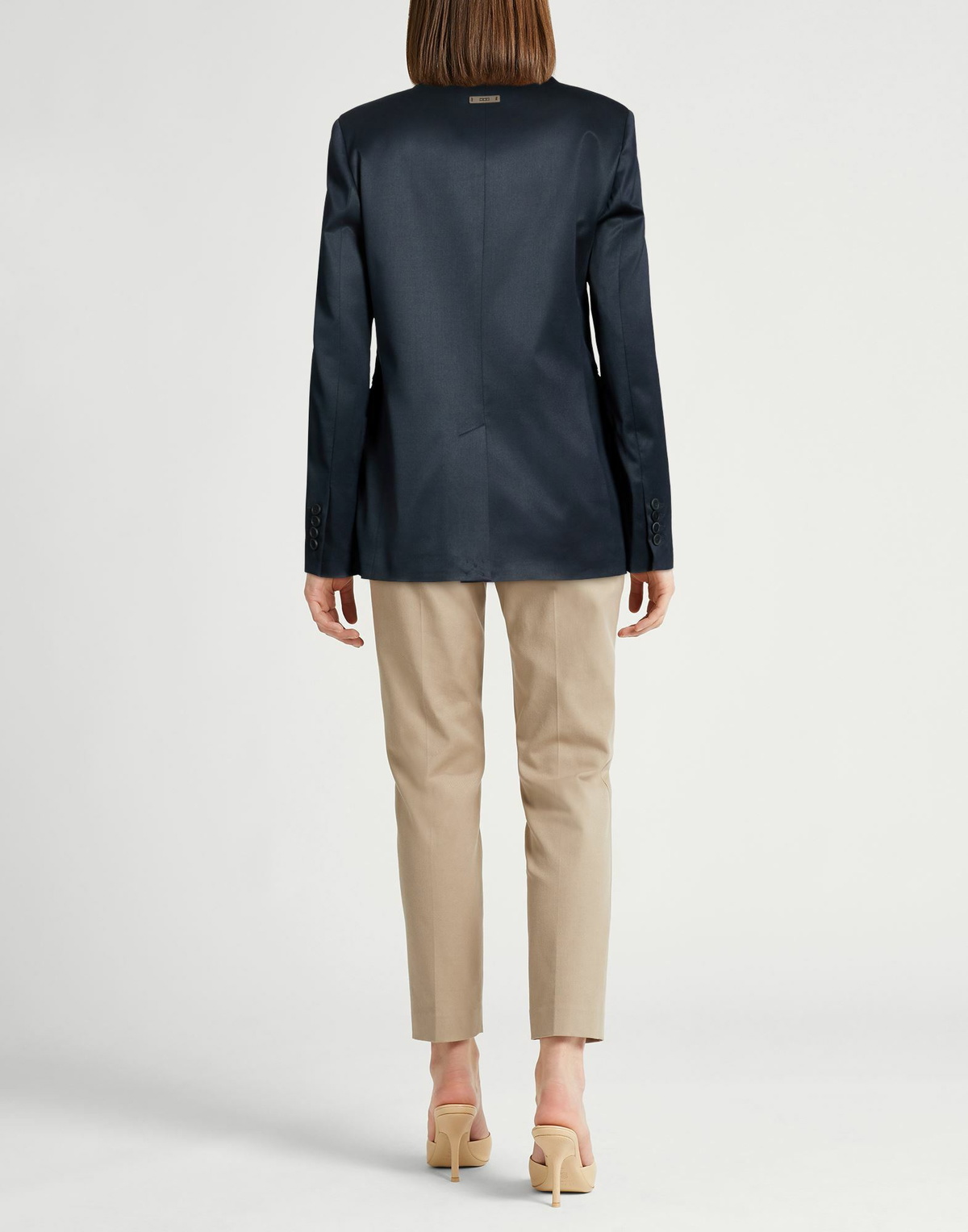 Peserico Womens Blazer Midnight in Blue