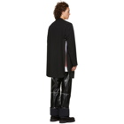 Comme des Garcons Homme Plus Black Open Sides Coat