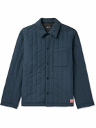 A.P.C. - Hugo Quilted Cotton-Blend Jacket - Blue