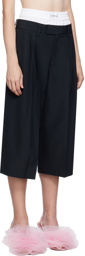 Alexander Wang Black Layered Trousers