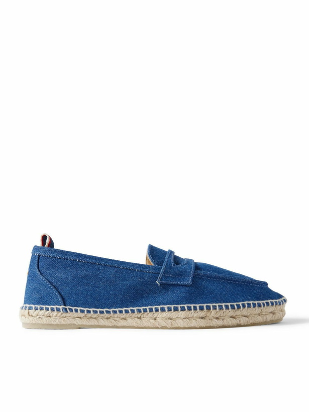 Photo: Castañer - Nacho Denim Espadrilles - Blue