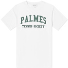 Palmes Men's Ivan Collegiate T-Shirt in White