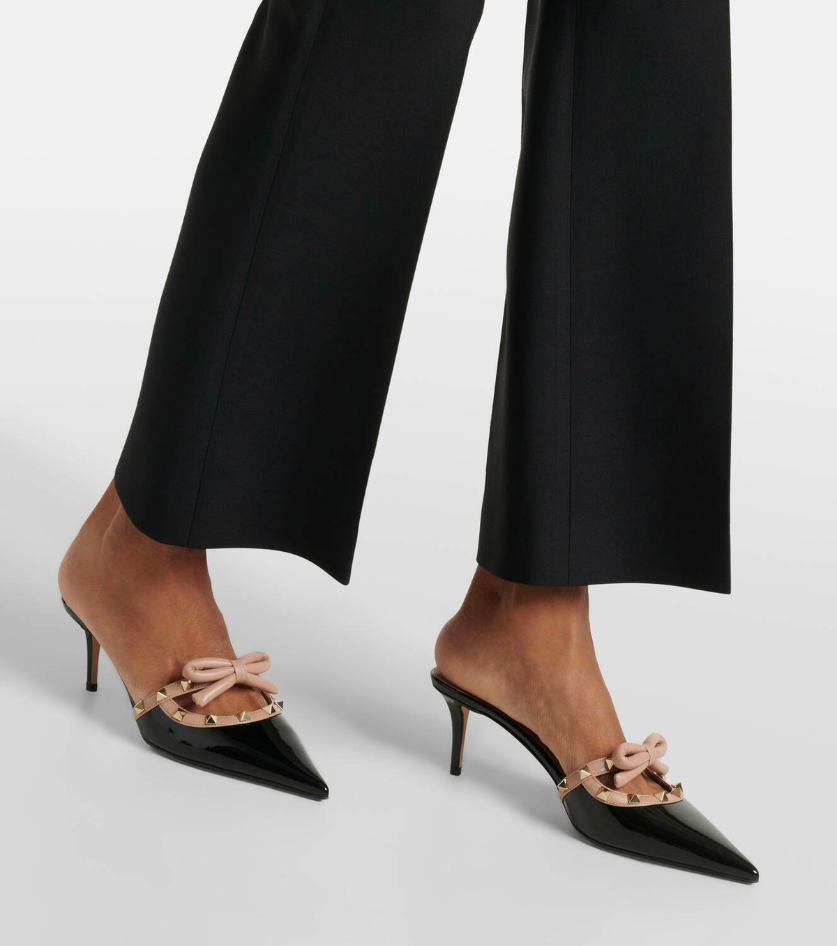 Valentino Garavani Rockstud 60 leather mules Valentino Garavani