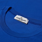 Stone Island Junior Patch Logo T-Shirt in Bright Blue